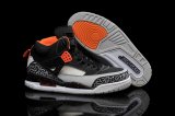 Wholesale Cheap Air Jordan 3.5 Retro Shoes Black/orange-grey