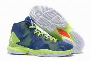 Wholesale Cheap Air Jordan Fly 4 IV Shoes Blue/green