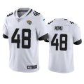 Wholesale Cheap Men's Jacksonville Jaguars #48 Chad Muma White Vapor Untouchable Limited Stitched Jersey