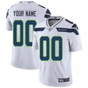 Wholesale Cheap Nike Seattle Seahawks Customized White Stitched Vapor Untouchable Limited Youth NFL Jersey