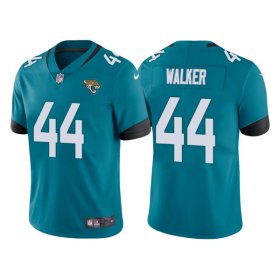 Wholesale Cheap Men\'s Jacksonville Jaguars #44 Travon Walker 2022 Teal Vapor Untouchable Limited Stitched Jersey