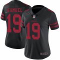 Women San Francisco 49ers #19 Deebo Samuel Black Vapor Untouchable Limited Jersey