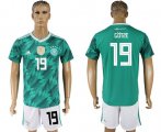 Wholesale Cheap Germany #19 Gotze Away Soccer Country Jersey