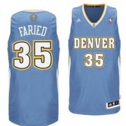 Wholesale Cheap Denver Nuggets #35 Kenneth Faried Light Blue Swingman Jersey