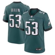 Cheap Men's Philadelphia Eagles #53 Zack Baun Green Vapor Limited Jersey