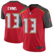 Wholesale Cheap Nike Buccaneers #13 Mike Evans Red Team Color Men's Stitched NFL Vapor Untouchable Limited Jersey