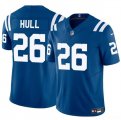 Cheap Men's Indianapolis Colts #26 Evan Hull Blue 2024 F.U.S.E. Vapor Limited Football Stitched Jersey