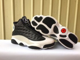 Wholesale Cheap Air Jordan 13 Love Respect Black/White-Gray