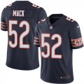 Wholesale Cheap Nike Bears #52 Khalil Mack Navy Blue Team Color Youth Stitched NFL Vapor Untouchable Limited Jersey