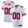 Wholesale Cheap Arizona Cardinals Custom Nike White Team Logo Vapor Limited NFL Jersey