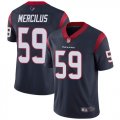 Wholesale Cheap Nike Texans #59 Whitney Mercilus Navy Blue Team Color Men's Stitched NFL Vapor Untouchable Limited Jersey