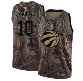 Wholesale Cheap Raptors #10 DeMar DeRozan Camo 2019 Finals Bound Basketball Swingman Realtree Collection Jersey