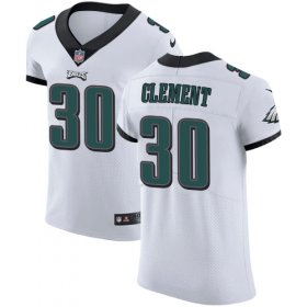 Wholesale Cheap Nike Eagles #30 Corey Clement White Men\'s Stitched NFL Vapor Untouchable Elite Jersey