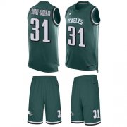 Wholesale Cheap Nike Eagles #31 Nickell Robey-Coleman Green Team Color Men's Stitched NFL Limited Tank Top Suit Jersey