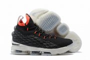 Wholesale Cheap Nike Lebron James 15 Air Cushion Shoes Black Orange