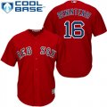 Wholesale Cheap Red Sox #16 Andrew Benintendi Red Cool Base Stitched Youth MLB Jersey