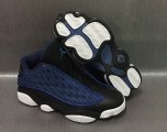 Wholesale Cheap Air Jordan 13 Retro Low Shoes Brave Blue/Black-White