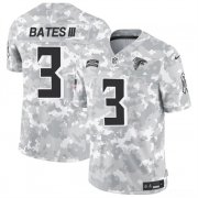 Cheap Men's Atlanta Falcons #3 Jessie Bates III 2024 F.U.S.E. Arctic Camo Salute to Service Limited Football Stitched Jersey