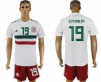 Wholesale Cheap Mexico #19 O.Peralta Away Soccer Country Jersey