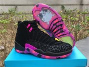 Wholesale Cheap Air Jordan 12 Doernbecher Freestyle Black/Pink