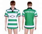 Wholesale Cheap Sporting Lisbon Blank Home Soccer Club Jersey