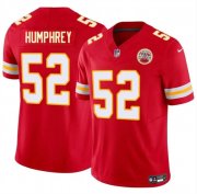 Men's Kansas City Chiefs #52 Creed Humphrey Red 2024 F.U.S.E Vapor Untouchable Limited Stitched Football Jersey