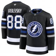 Men's Tampa Bay Lightning #88 Andrei Vasilevskiy Black 2024-25 Alternate Stitched Hockey Jersey