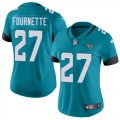 Wholesale Cheap Nike Jaguars #27 Leonard Fournette Teal Green Alternate Women's Stitched NFL Vapor Untouchable Limited Jersey