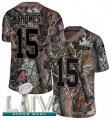 Wholesale Cheap Nike Chiefs #15 Patrick Mahomes Camo Super Bowl LIV 2020 Men's Stitched NFL Limited Rush Realtree Jersey