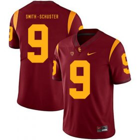 Wholesale Cheap USC Trojans 9 JuJu Smith-Schuster Red College Football Jersey