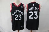 Wholesale Cheap Raptors 23 Fred Vanvleet Black Nike Swingman Jersey