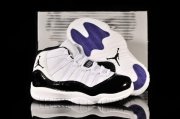 Wholesale Cheap Air Jordan 11 Kid Shoes White/Black