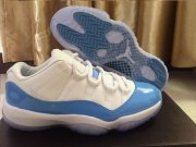 Wholesale Cheap Air Jordan 11 Low University Blue White/North Carolina Blue