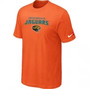 Wholesale Cheap Nike NFL Jacksonville Jaguars Heart & Soul NFL T-Shirt Orange