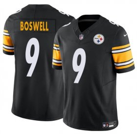 Cheap Men\'s Pittsburgh Steelers #9 Chris Boswell Black 2024 F.U.S.E. Vapor Untouchable Limited Football Stitched Jersey