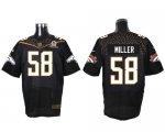 Wholesale Cheap Nike Broncos #58 Von Miller Black 2016 Pro Bowl Men's Stitched NFL Elite Jersey