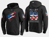 Wholesale Cheap Coyotes #99 Wayne Gretzky NHL Banner Wave Usa Flag Black Hoodie