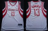 Wholesale Cheap Houston Rockets #13 James Harden Revolution 30 Swingman White Jersey