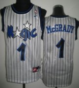 Wholesale Cheap Orlando Magic #1 Tracy McGrady White Swingman Throwback Jersey