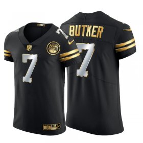 Wholesale Cheap Kansas City Chiefs #7 Harrison Butker Men\'s Nike Black Edition Vapor Untouchable Elite NFL Jersey