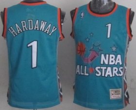 Wholesale Cheap NBA 1996 All-Star #1 Penny Hardaway Green Swingman Throwback Jersey