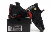 Wholesale Cheap WMNS Air Jordan 14 Last Shot Black/red-yellow