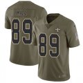 Wholesale Cheap Nike Saints #89 Josh Hill Olive Men's Stitched NFL Limited 2017 Salute To Service Jersey