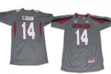 Wholesale Cheap South Carolina Gamecocks #14 Connor Shaw Gray Jersey