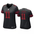 Wholesale Women San Francisco 49ers #11 Brandon Aiyuk Black Jersey