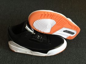 Wholesale Cheap Air Jordan 3 Retro Shoes Black/White-Tan