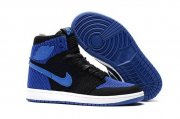 Wholesale Cheap Air Jordan 1 High Flyknit Royal True Blue/Black