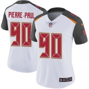 Wholesale Cheap Nike Buccaneers #90 Jason Pierre-Paul White Women's Stitched NFL Vapor Untouchable Limited Jersey