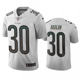 Wholesale Cheap Los Angeles Chargers #30 Austin Ekeler White Vapor Limited City Edition NFL Jersey