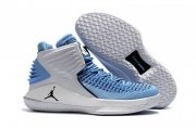 Wholesale Cheap Air Jordan XXXII Retro Shoes UNC Blue/white-black